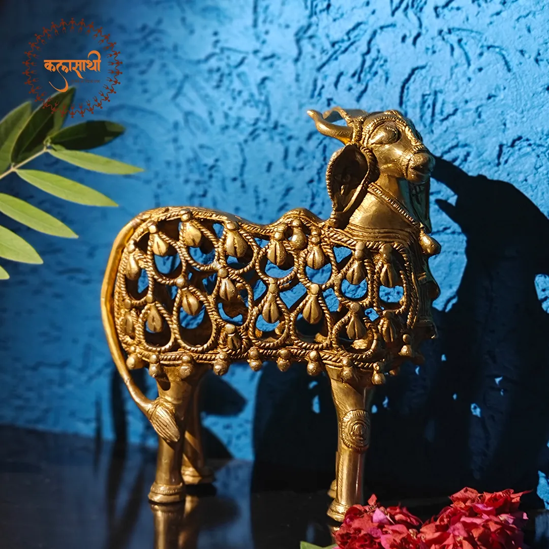 dhokra nandi Antique BIG